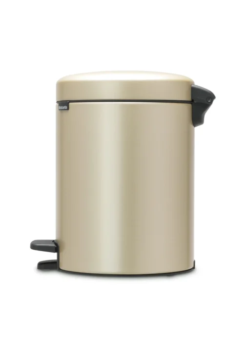 Brabantia Pedaalemmer NewIcon 5 Liter Champagne -Brabantia Winkel Pedal Bin newIcon 5L Champagne 8710755304422 Brabantia 300dpi 3200x4500px 6 NR 21513