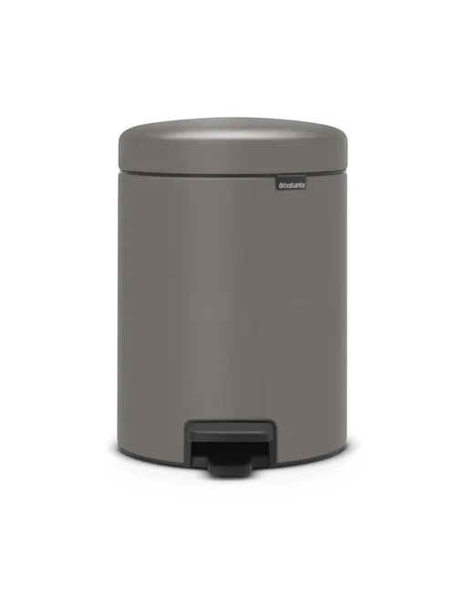 Brabantia Pedaalemmer Newlcon 5 Liter Mineral Concrete Grey -Brabantia Winkel Pedal Bin newIcon 5L Mineral Concrete Grey 8710755126284 Brabantia 300dpi 3970x5059px 6 NR 15491