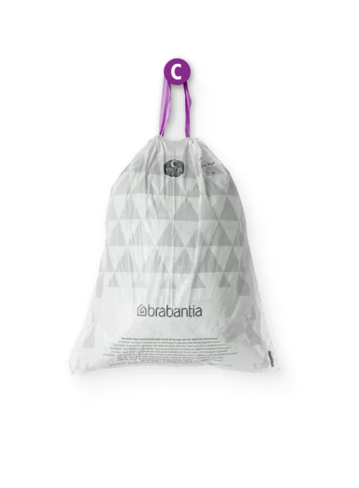 Brabantia Afvalzak C 10-12 Liter 40 Stuks -Brabantia Winkel PerfectFit Bags Code C 10 12L 40 Bags White 8710755137945 Brabantia 300dpi 5000x6800px 6 NR 25625