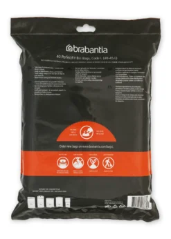 Brabantia Afvalzak L 45 Liter 40 Stuks -Brabantia Winkel PerfectFit Bags Code L 40 45L 40 Bags White 8710755138645 Brabantia 300dpi 5000x7000px 6 NR 25531