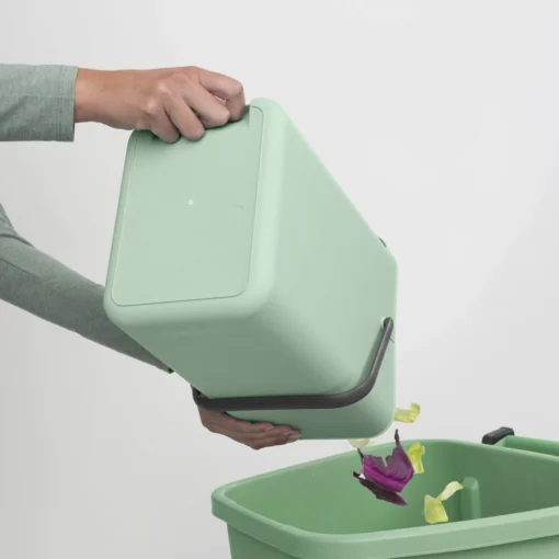 Brabantia Sort & Go Afvalemmer 12L Jade Green -Brabantia Winkel Sort Go Waste Bin 12L Jade Green 8710755211829 Brabantia 300dpi 3840x3840px 6 NR 25769