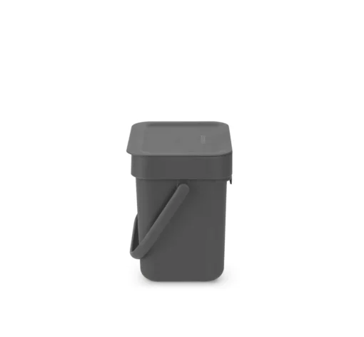 Brabantia Sort & Go Afvalbakje 3 Liter Grey -Brabantia Winkel Sort Go Waste Bin 3L Grey 8710755209888 Brabantia 300dpi 5192x4800px 6 NR 17478