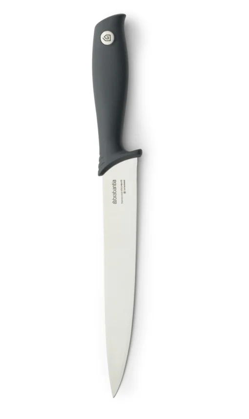 Brabantia Tasty+ Vleesmes Dark Grey -Brabantia Winkel Tasty Carving Knife Dark Grey 8710755120664 Brabantia 300dpi 3893x6548px 6 NR 15140