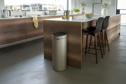 Brabantia Touch Bin 30 Liter Champagne -Brabantia Winkel Touch Bin New 30L Champagne 8710755304507 Brabantia 300dpi 6720x4480px 6 NR 20345