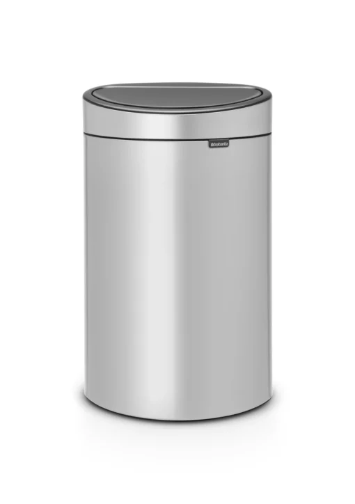 Brabantia Touch Bin New Afvalemmer 40 L Metallic Grey -Brabantia Winkel Touch Bin New 40L Metallic Grey 8710755114922 Brabantia 300dpi 5092x7230px 6 NR 13339