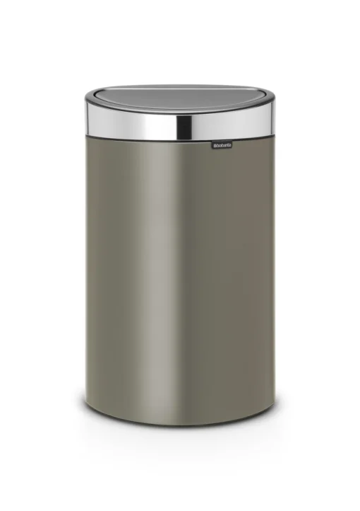 Brabantia Touch Bin New Afvalemmer 40 L Platinum -Brabantia Winkel Touch Bin New 40L Platinum 8710755114885 Brabantia 300dpi 5060x7165px 6 NR 13332