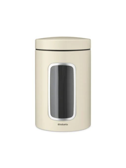 Brabantia Vensterbus 1.4L Soft Beige -Brabantia Winkel Window Canister 1.4L Soft Beige 8710755226984 Brabantia 300dpi 4500x6000px 6 NR 27788 2023 05 20