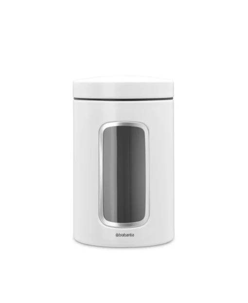 Brabantia Vensterbus 1.4 Liter Wit -Brabantia Winkel Window Canister 1.4L White 8710755306082 Brabantia 300dpi 4500x5500px 6 NR 21299