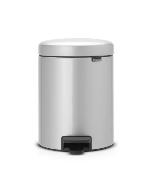 Brabantia Pedaalemmer Newlcon 5 Liter Metallic Grey -Brabantia Winkel bd20d0e9d228e4d28135996ebfac4fc5