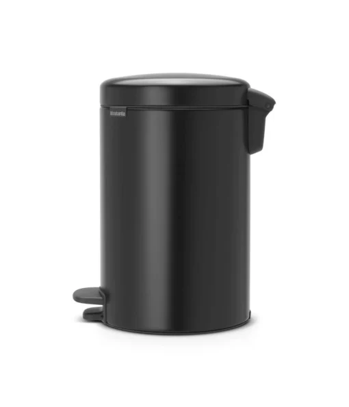 Brabantia Pedaalemmer Newlcon 12 Liter Matt Black -Brabantia Winkel c3590e54aef872f4d19284b17e6d48f4