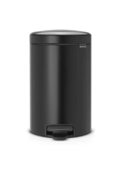 Brabantia Pedaalemmer Newlcon 12 Liter Matt Black -Brabantia Winkel c489eaa9c39906660dfd499c32c05154