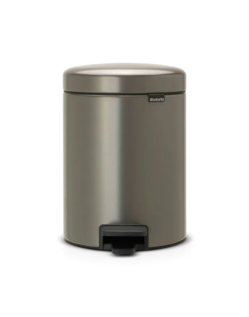 Brabantia Pedaalemmer Newlcon 5 Liter Platinum -Brabantia Winkel dd8c94b38fd43d339645d307b7886ed2