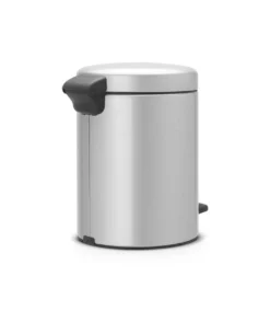 Brabantia Pedaalemmer Newlcon 5 Liter Metallic Grey -Brabantia Winkel ddd68a5d07a4b86e3c6b1ffa77936ae5