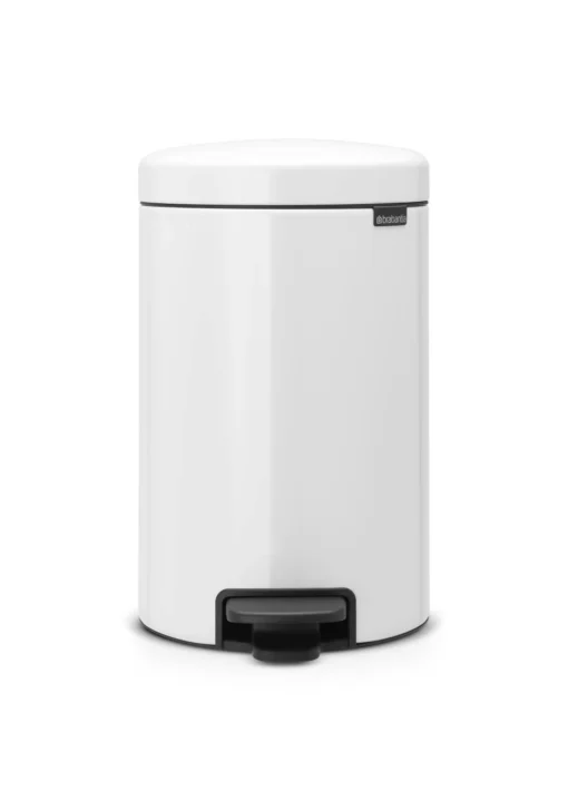 Brabantia Pedaalemmer Newlcon 12 Liter White -Brabantia Winkel e7f161fab6740bb942653b673a4a292f